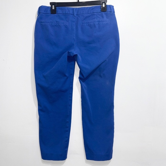 OLD NAVY Diva Daisy Pants Blue Ankle Women’s Size 12 Pockets - Picture 4 of 6